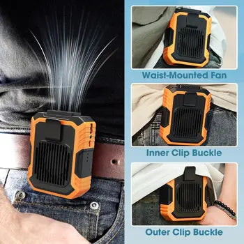 Portable Waist Clip Fan